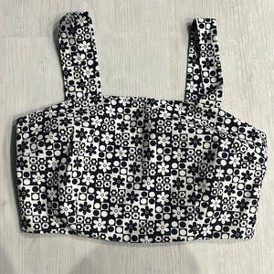 Brand New with Tags: Elodie blue and white tank top from Nordstrom rack size L